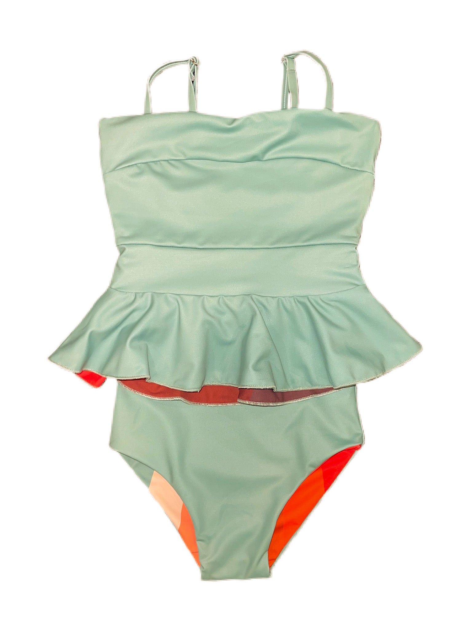 Indy Girls Reversible Tankini Swimsuit - 2 Piece Bikini Set for Women & Teens - UPF 50+ Sun Protection - Perfect for Beach, Pool & Summer Vacations
