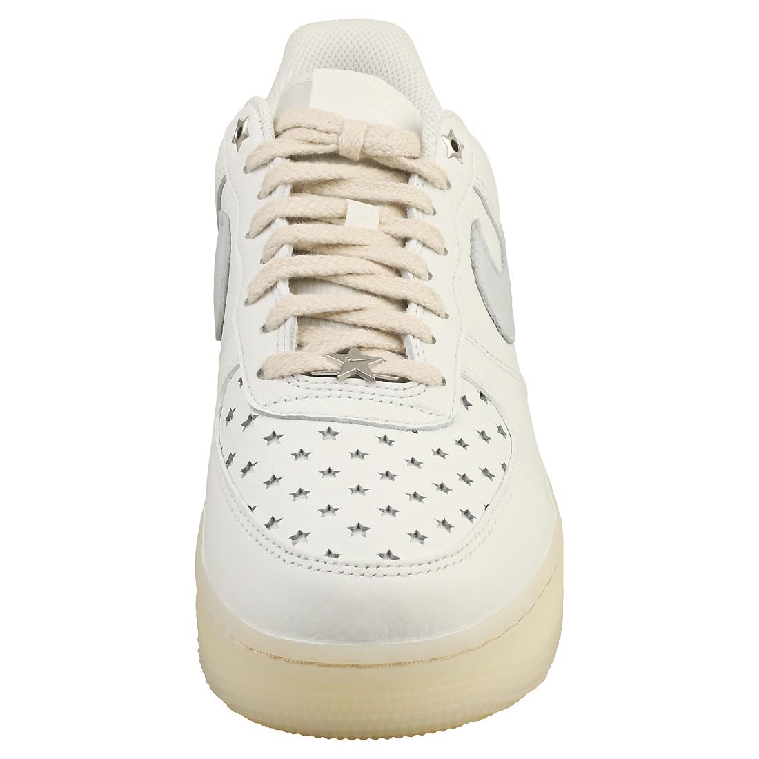 Nike AIR Force 1 07 Women's White Platinum Fashion Sneakers - Size 10.5 US | Comfortable Athletic Shoes for Running, Gym & Casual Wear