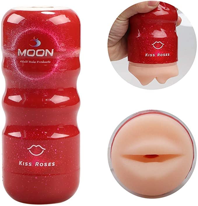 Premium Quality Silicone Male Masturbator Toy - Realistic Pocket Pussy & Sex Toy for Men - Discreet & Portable for Travel, Solo Play & Couples Fun