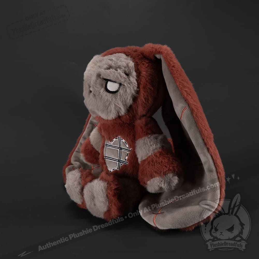 Plushie Dreadfuls Antisocial Personality Disorder Rabbit V2 - Soft Stuffed Animal Toy for Mental Health Awareness, Comfort & Therapy | Perfect Gift for Anxiety Relief, PTSD Support & Emotional Healing