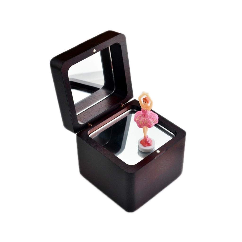 Elegant NYKK Rotating Ballet Music Box with Figurines - Handcrafted Musical Jewelry Box for Birthday, Graduation & Anniversary Gifts | Perfect for Home Decor, Bedroom Display & Romantic Surprises