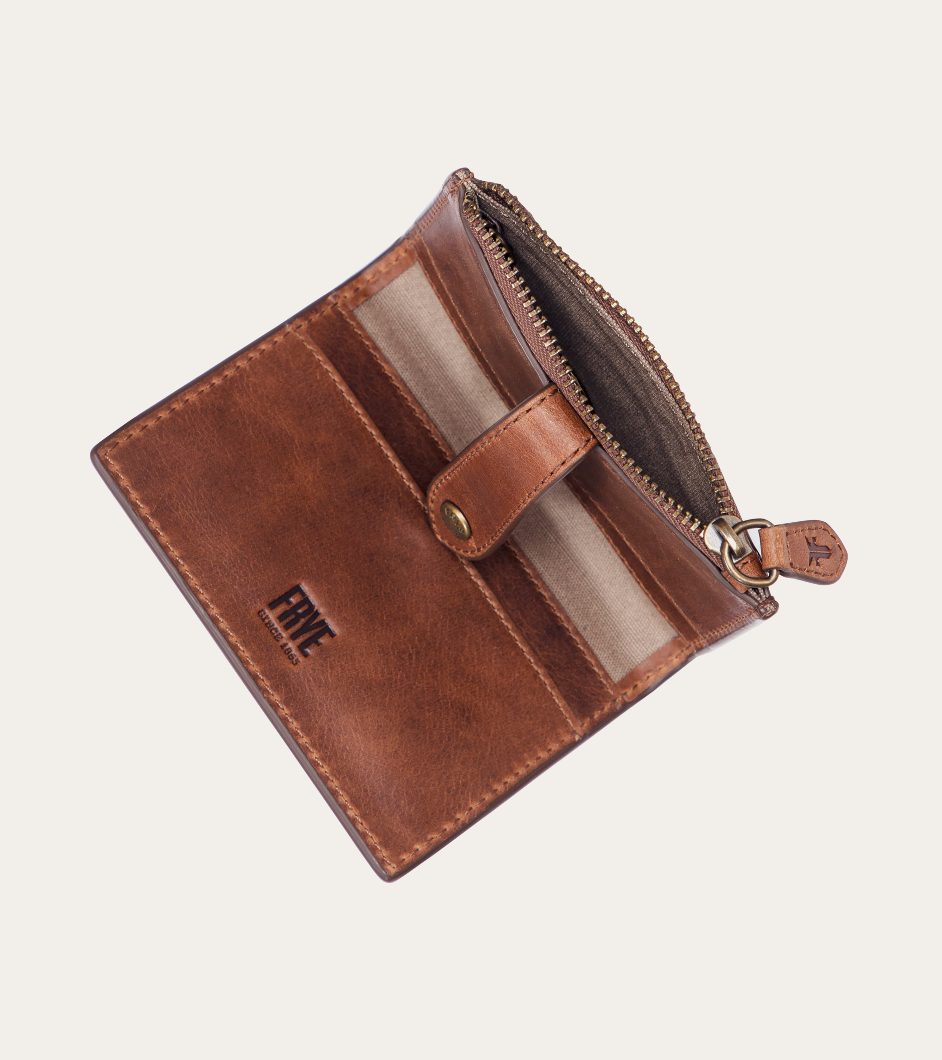 Melissa Coin Purse Wallet for Women - Small Leather Zipper Pouch for Cash, Cards & Coins - Perfect for Travel, Shopping & Everyday Use