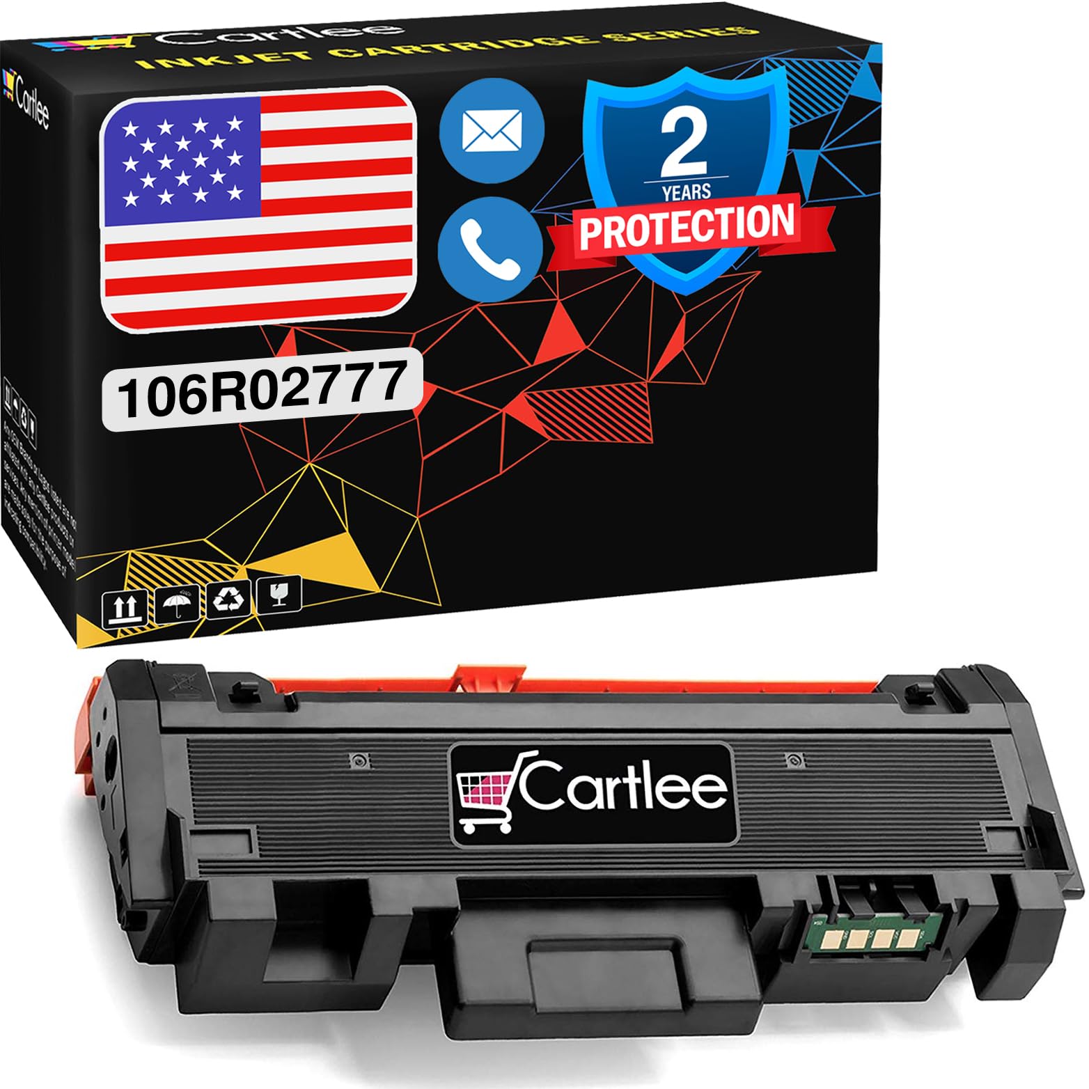 Cartlee Compatible Toner Cartridge Replacement for Xerox WorkCentre 3215/3215NI/3225/3225DNI/3052/3260 & Phaser 3260DI/3260DNI - High Yield Black Laser Printer Ink - Perfect for Office & Home Printing Needs