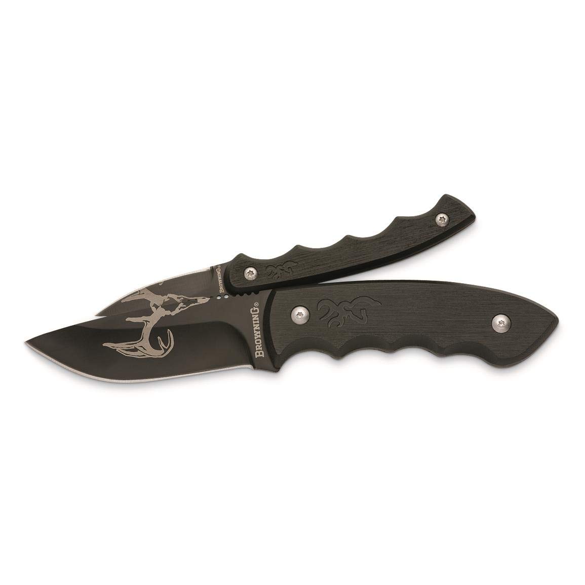 Browning 3220302 Primal Combo Knife - High-Quality Hunting & Outdoor Knife Set for Camping, Survival, and Bushcraft Adventures