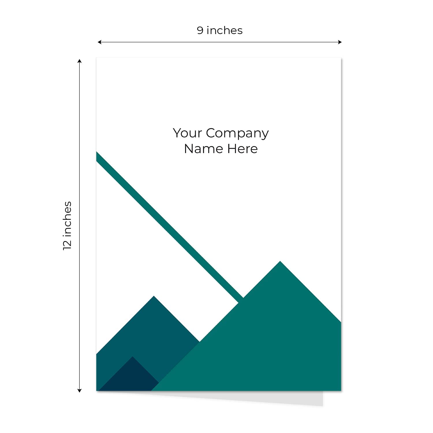 25 Custom Business Name Folders - 9