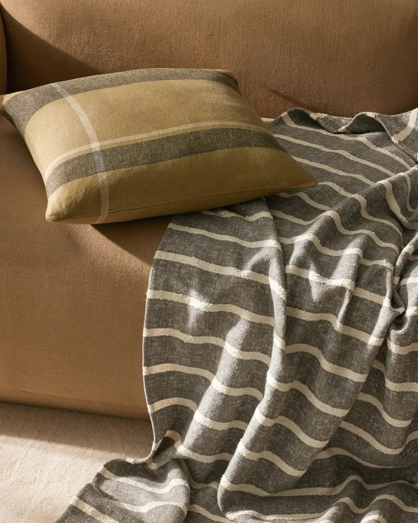 Premium Piazza Throw Mineral Blanket - Soft & Cozy for Home, Office, and Outdoor Use - Perfect for Lounging, Camping, and Gifting