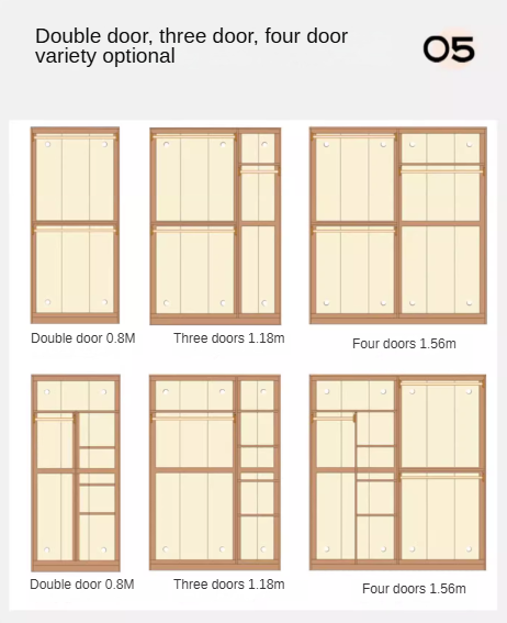 Premium Black Walnut Solid Wood Wardrobe - Handcrafted Closet Organizer with Adjustable Shelves | Perfect for Bedroom, Walk-in Closet & Master Suite Organization
