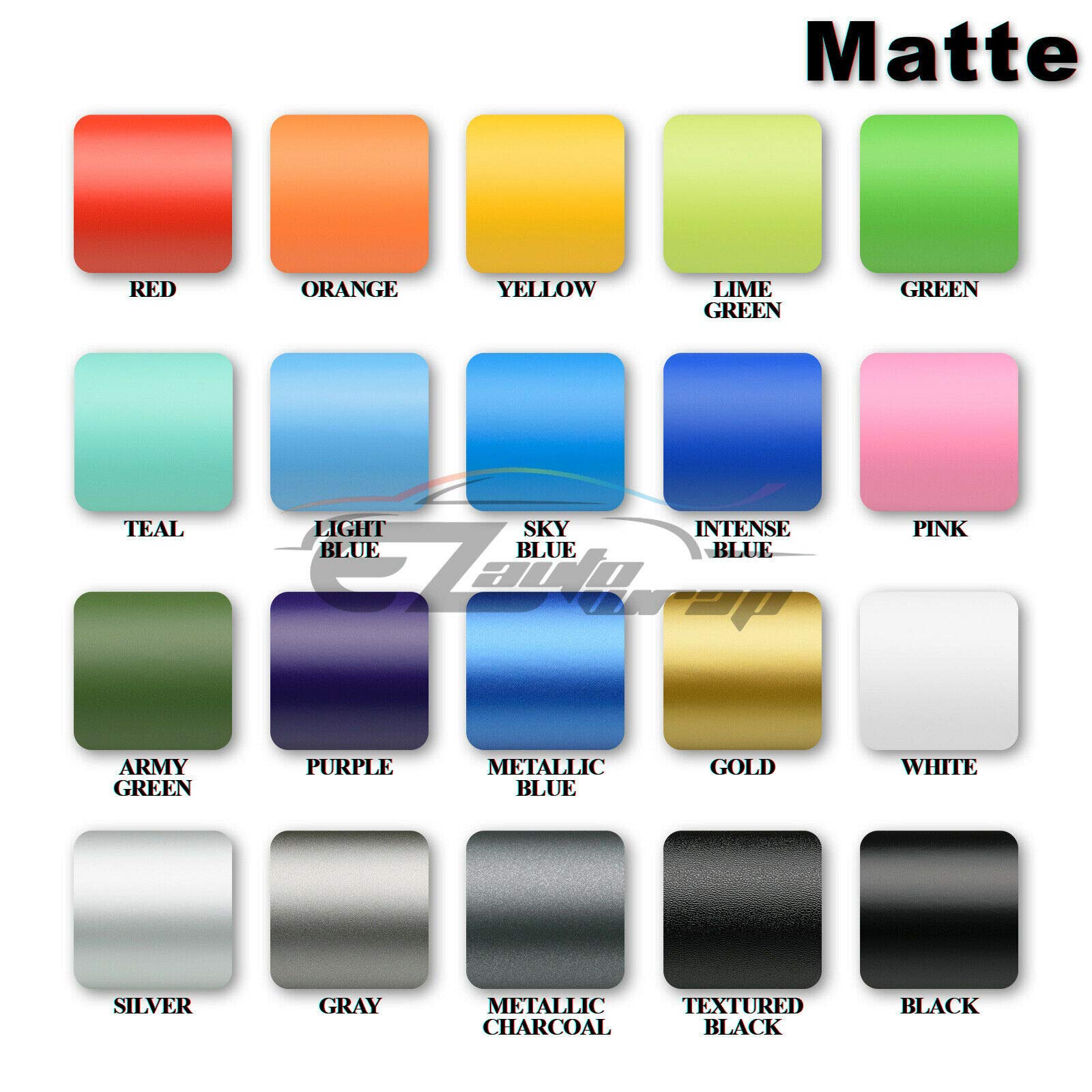 Premium Matte Purple Car Vinyl Wrap Film - 60