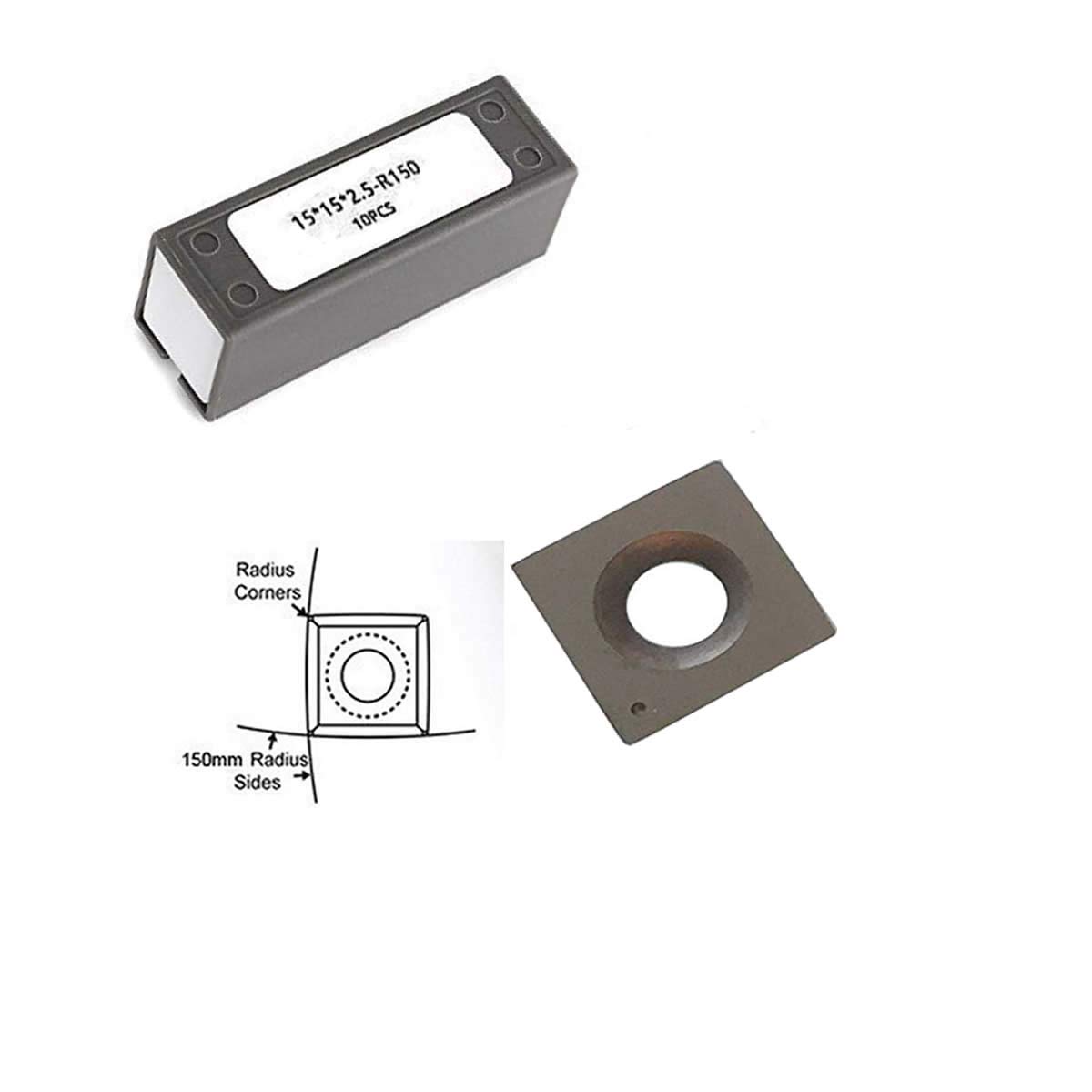 15x15x2.5mm R150 6