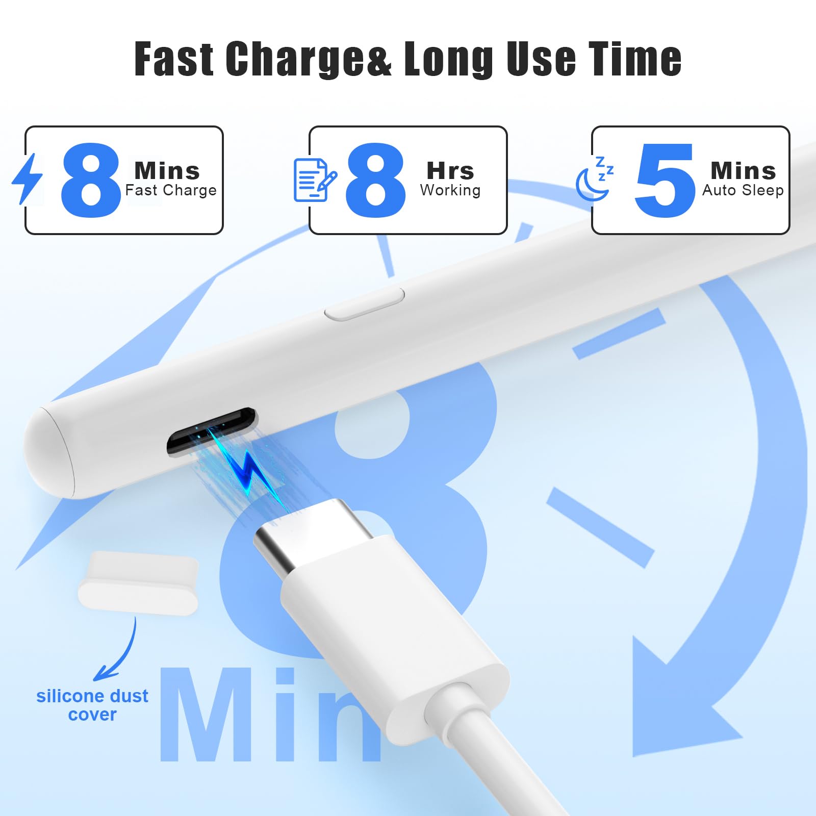 Apple Pencil 2nd Generation Stylus for iPad Pro 11