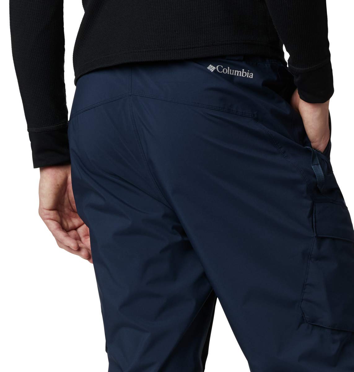Columbia Men's Powder Stash Ski Snowboard Hiking Waterproof Pants - Collegiate Navy, Small - Perfect for Winter Sports & Outdoor Adventures