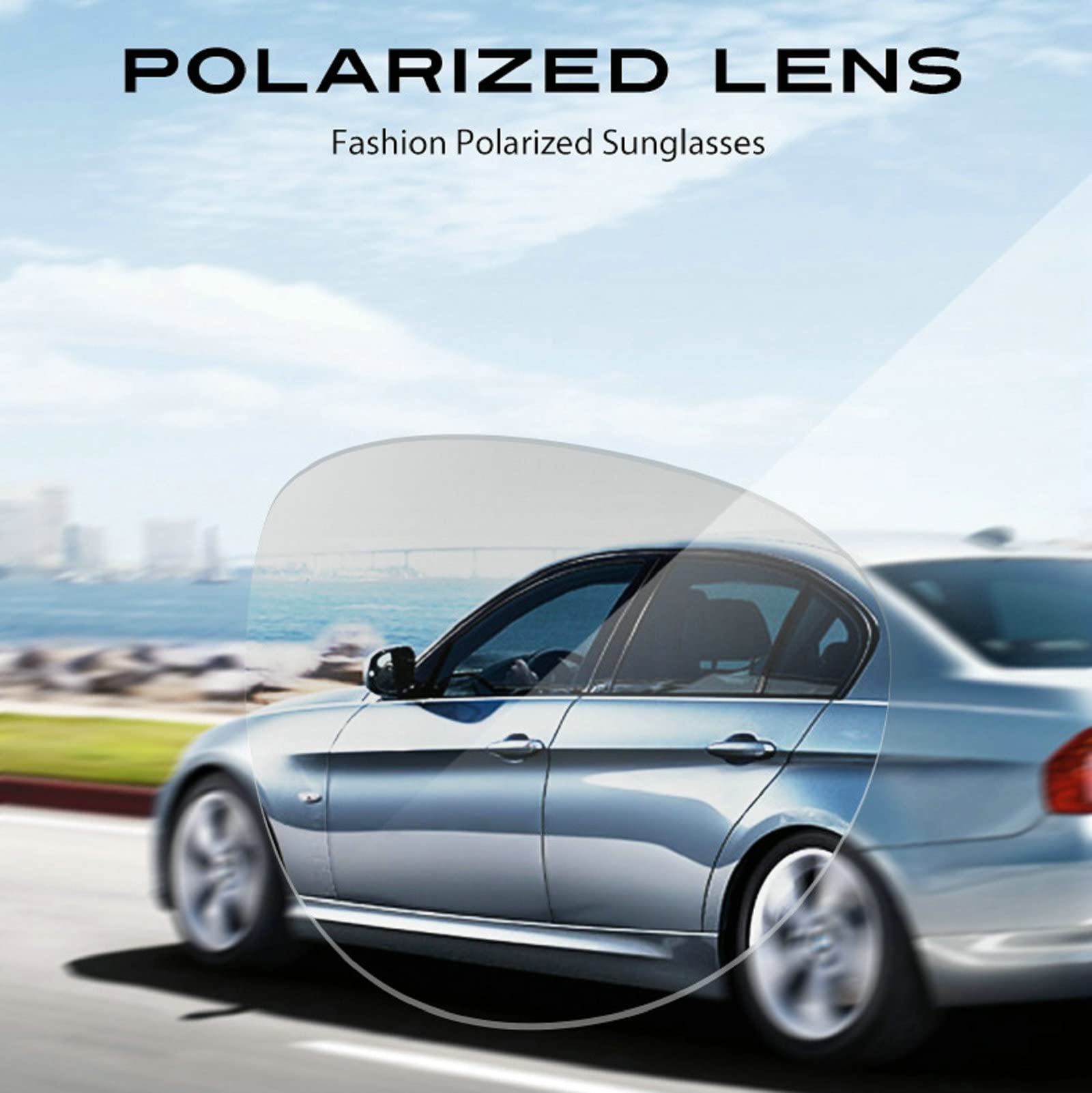 Polarized Reading Sunglasses for Men & Women - Full Lens UV Protection for Cycling, Driving, Sports & Outdoor Activities - Lightweight Comfortable Readers for Daily Use