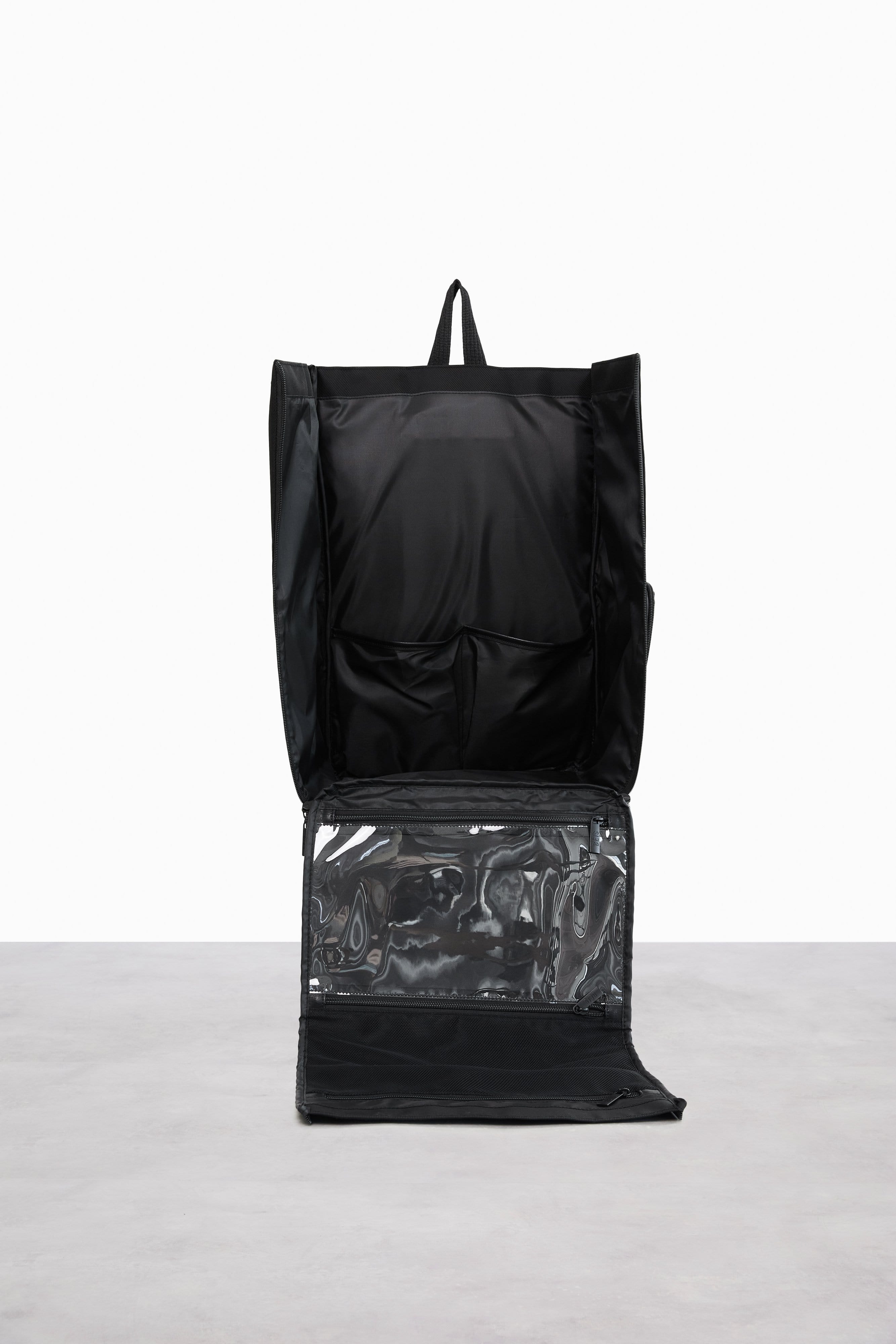 Premium Black Hanging Backpack - Lightweight Durable Travel & Hiking Daypack for Outdoor Adventures & Daily Commute