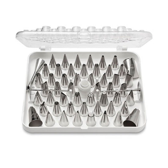Ateco 783 Professional Pastry Decorating Kit - 12 Piece Cake Decorating Tools Set for Baking, Icing, and Fondant - Perfect for Home Bakers, Wedding Cakes, and Birthday Party Desserts