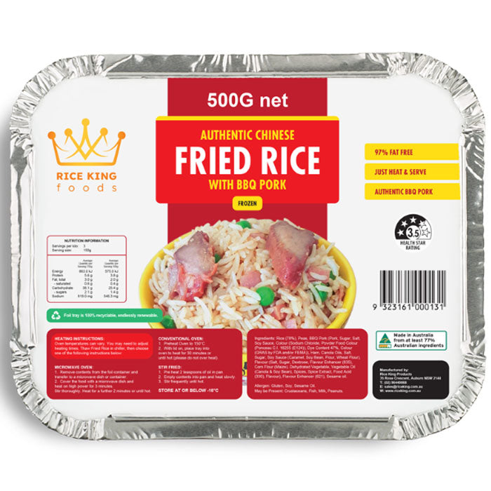 Delicious BBQ Pork Fried Rice - Authentic Chinese Takeout Style | Perfect for Lunch, Dinner & Quick Meals