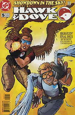 Hawk and Dove (4th Series) #5 VF/NM DC Comics - Mike Baron Final Issue | Collectible Comic Book for Superhero Fans & DC Universe Enthusiasts