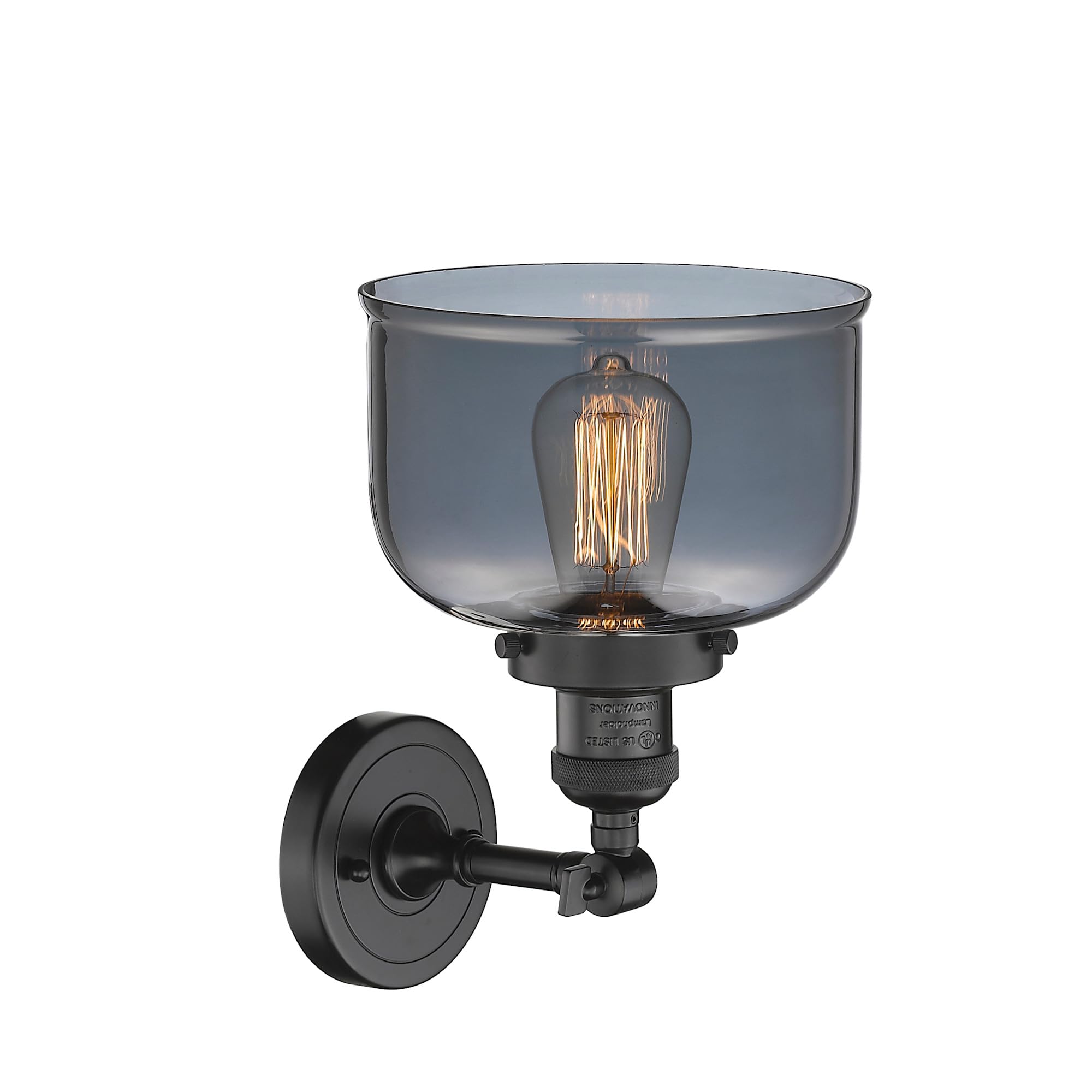Innovations 201F-OB-G78 1-Light Semi-Flush Mount Ceiling Light Fixture in Oil Rubbed Bronze - Perfect for Bedroom, Hallway, and Entryway Lighting