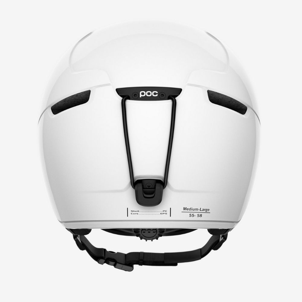 POC Obex Pure Adult Ski Helmet - White (59-62 cm) - Lightweight & Durable for Skiing & Snowboarding