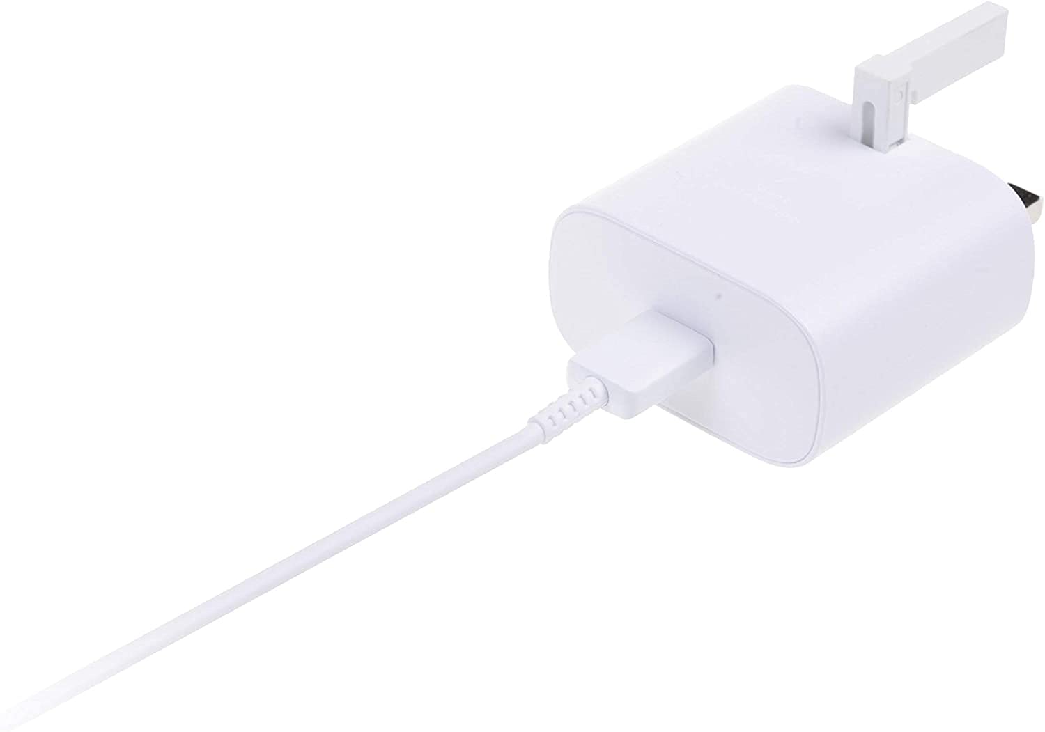 Samsung Galaxy A53 5G 25W Super Fast Charger - USB C Wall Charger & Braided Cable for Galaxy A53/A55/A35 - Fast Charging Adapter for Home, Office & Travel