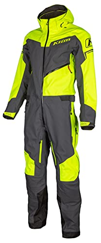 KLIM Men's Lochsa One-Piece Snowmobile Suit - Waterproof & Insulated Winter Snowsuit for Men - Perfect for Snowmobiling, Skiing & Cold Weather Outdoor Activities