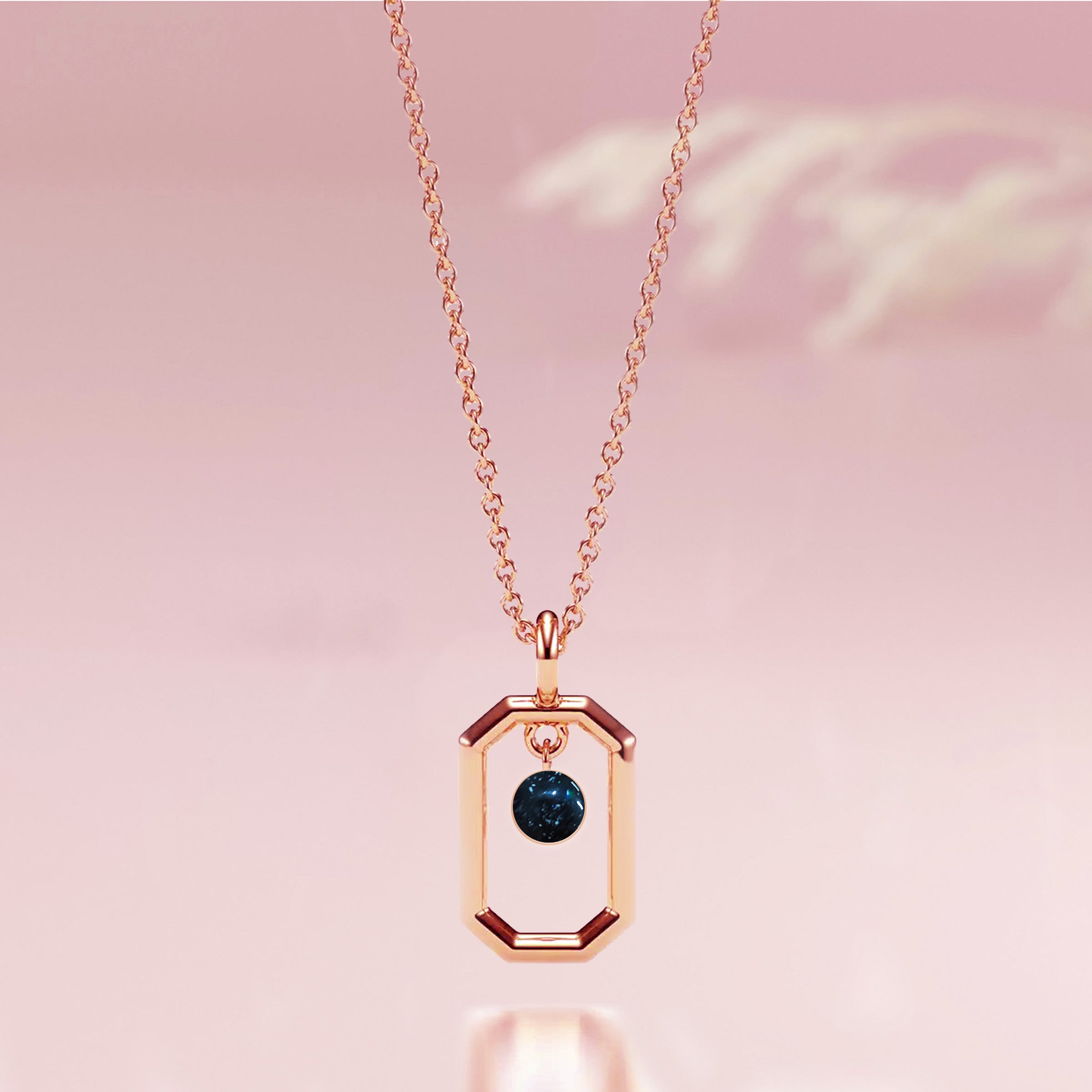 Life Line Memorial Ashes Necklace - Keepsake Jewelry for Loved Ones | Perfect for Cremation Remembrance & Grieving Comfort