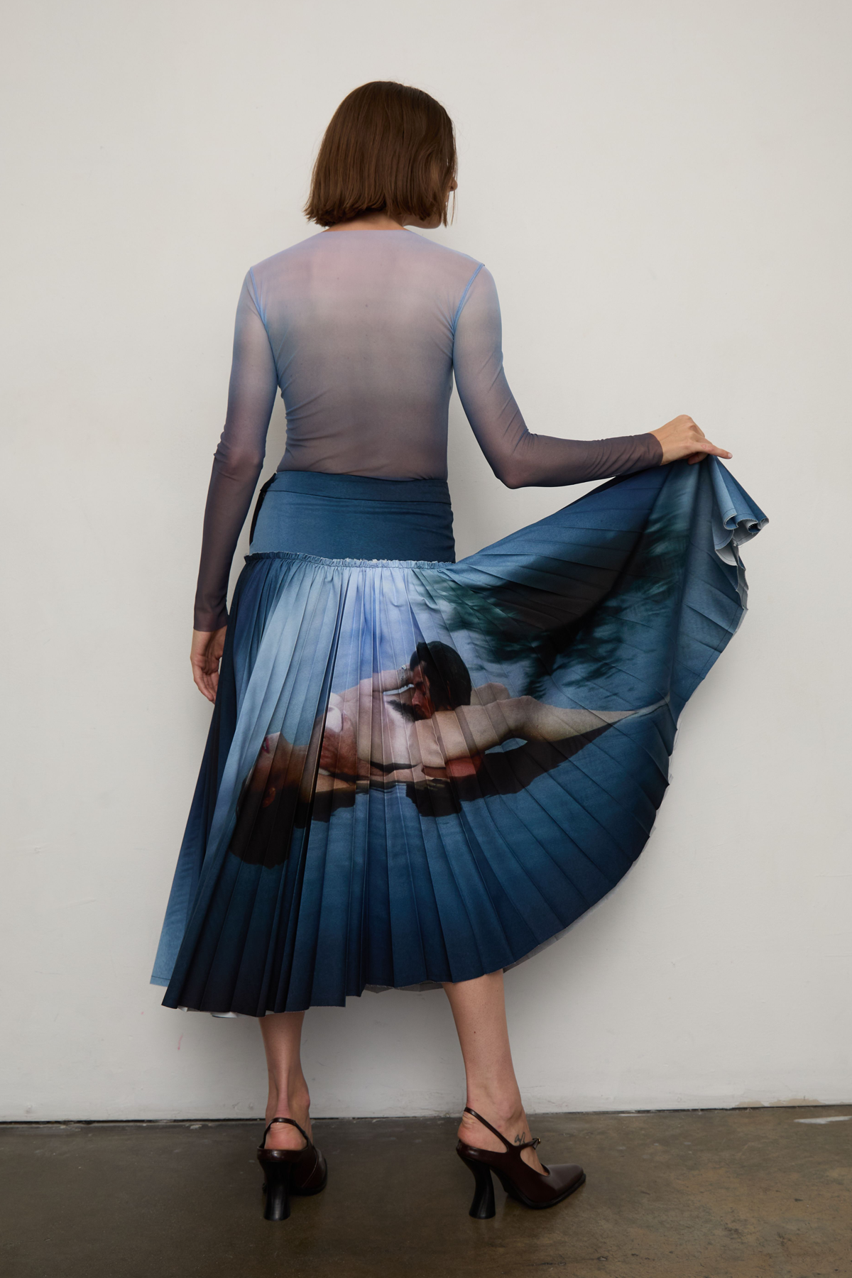 Fantasy Midi Skirt for Women - Flowy A-Line Skirt with Pockets | Perfect for Boho Style, Date Night & Summer Outfits