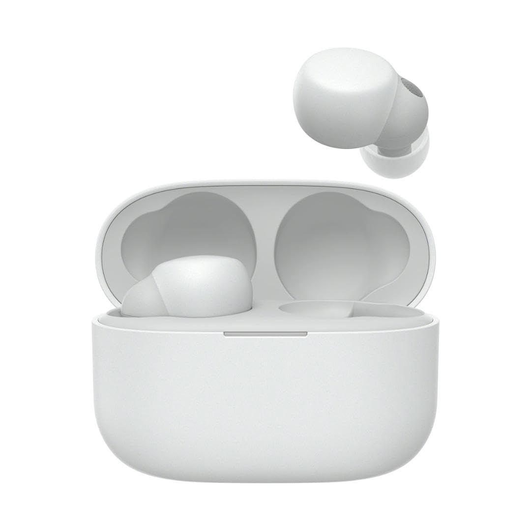 Sony LinkBuds S Truly Wireless Noise Canceling Earbuds with Alexa Built-in, Bluetooth 5.2 Headphones for iPhone & Android - Crystal Clear Sound, Comfort Fit - Perfect for Workouts, Commuting & Travel (White)