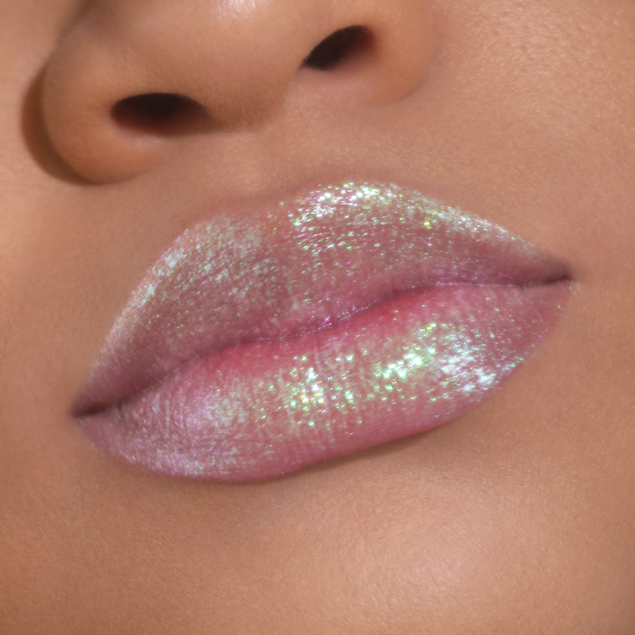Fun House Multichrome Lip Dewy Gloss - Shimmering High Shine Lip Gloss for Everyday Wear & Special Occasions