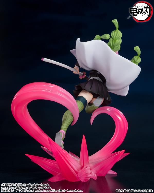 Figuarts Zero Demon Slayer: Kimetsu no Yaiba Mitsuri Kanroji Anime Figure Statue - Collectible Japanese Manga Character Model for Home Decor, Office Display, and Anime Fans Gift