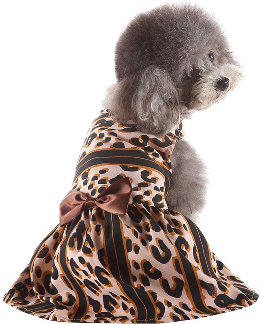 ChezAbby Valentines Day Dog Dress - Cute Princess Puppy Costume for Small Dogs & Cats | Holiday Party Outfit, Christmas Apparel, Adorable Pet Clothing for Tiny Dogs & Kittens | Perfect for Valentine's Day, Christmas Parties & Special Occasions