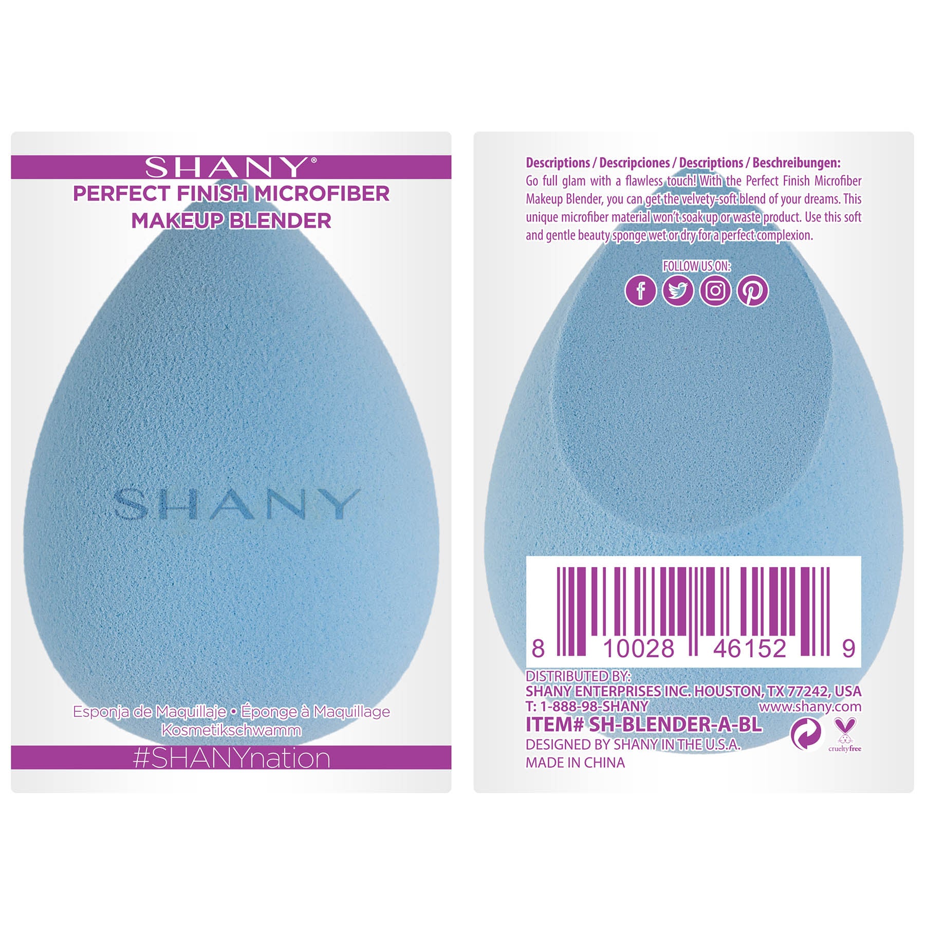 Best Makeup Blender Sponge for Flawless Finish - Professional Beauty Sponge for Liquid & Powder Foundation, Concealer - Ideal for Daily Makeup & Travel