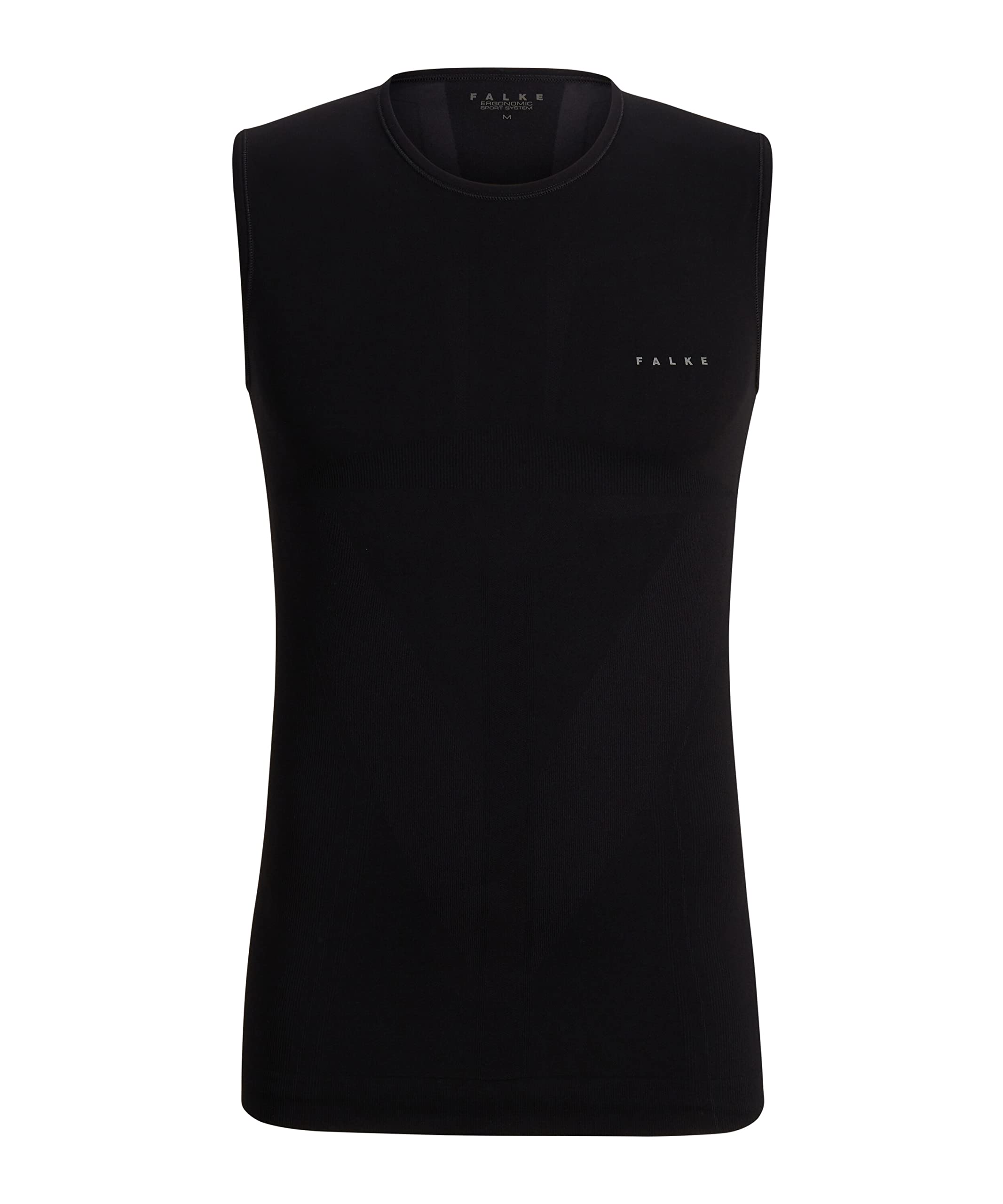 FALKE Men's Thermal Singlet - Quick-Drying, Breathable Underwear for Mild to Cold Weather | Sustainable Merino Wool Base Layer | Perfect for Hiking, Skiing & Winter Sports | Pack of 1