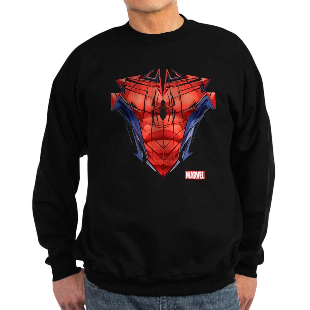 Spider-Man Graphic Hoodie Sweatshirt for Men & Women - Dark Marvel Superhero Pullover | Perfect for Cosplay, Halloween & Casual Wear