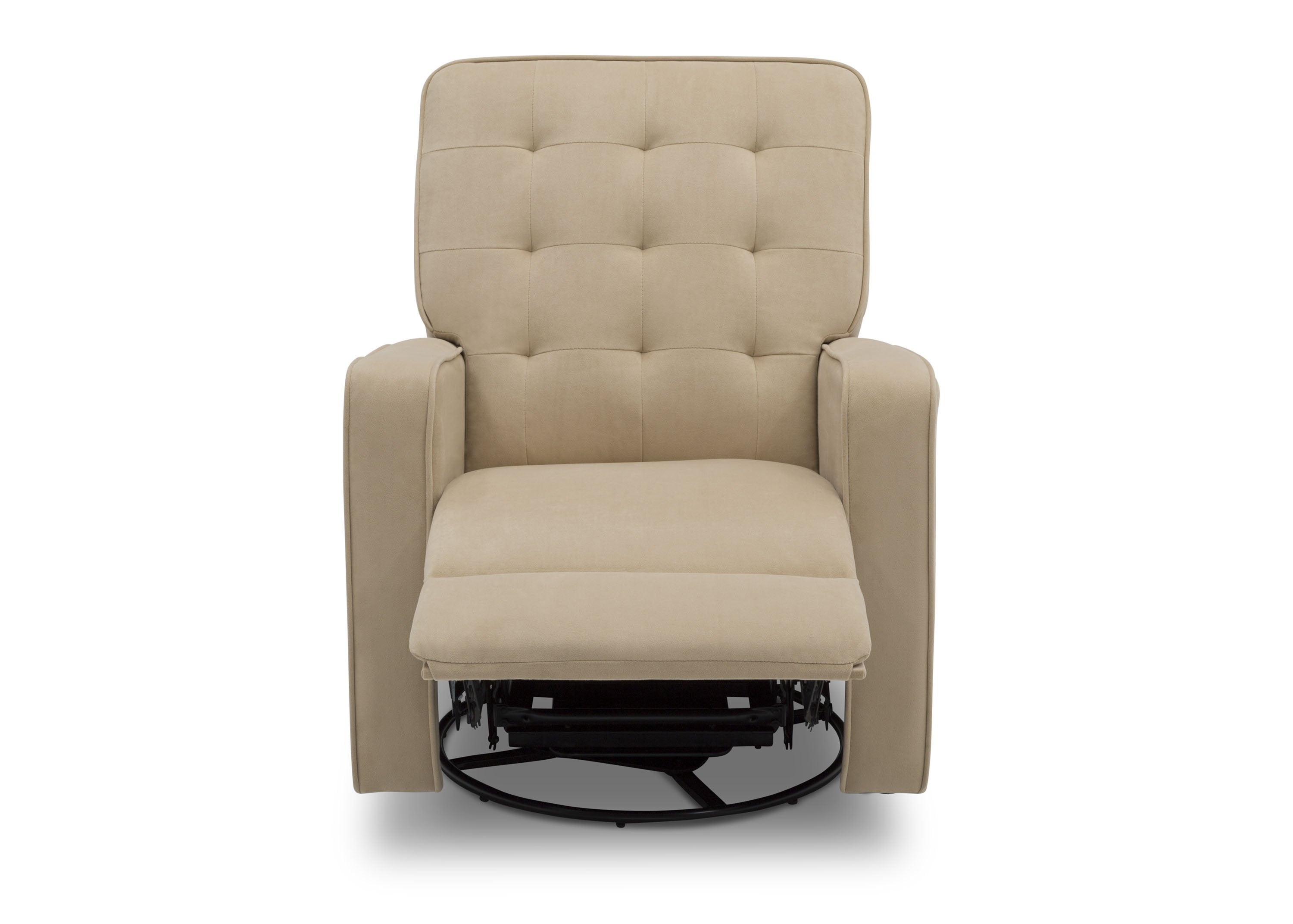 Premium Graham Nursery Glider Swivel Recliner Chair with LiveSmart Fabric by Culp - Perfect for Baby Nurseries, Breastfeeding & Relaxing in Nursery Rooms