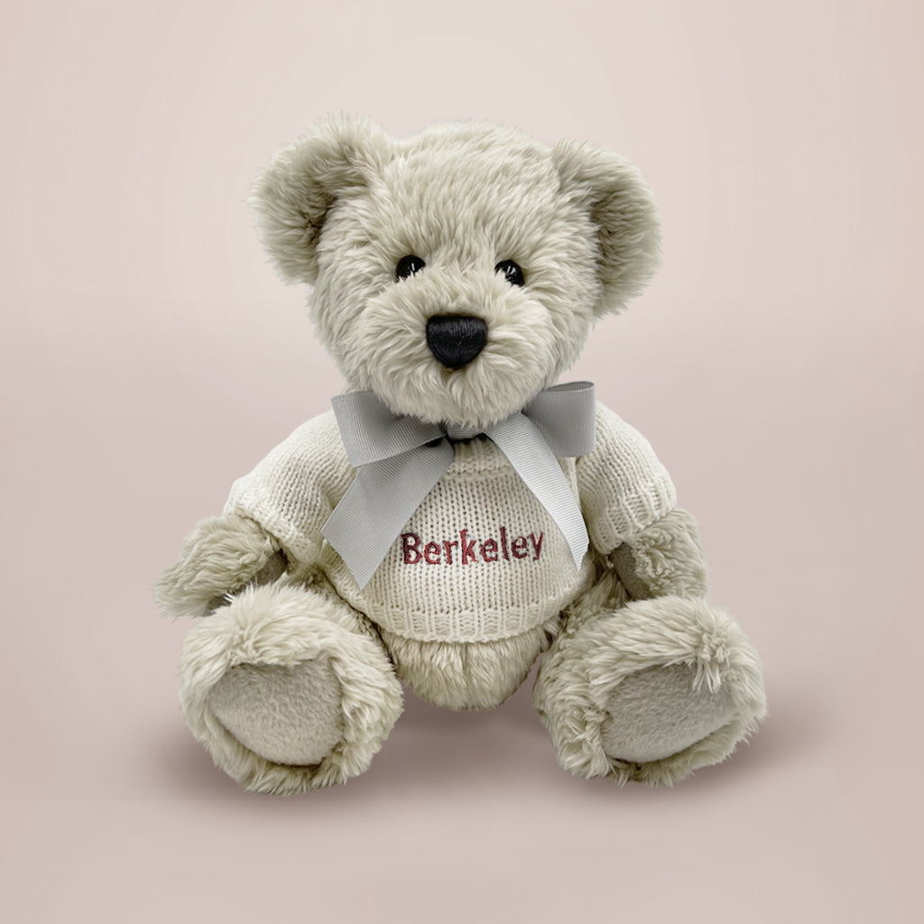 Personalized Berkeley Bear & Christmas Stocking Gift Set - Perfect Holiday Gift for Kids, Students & Alumni - Ideal for Christmas, Graduation & Special Occasions