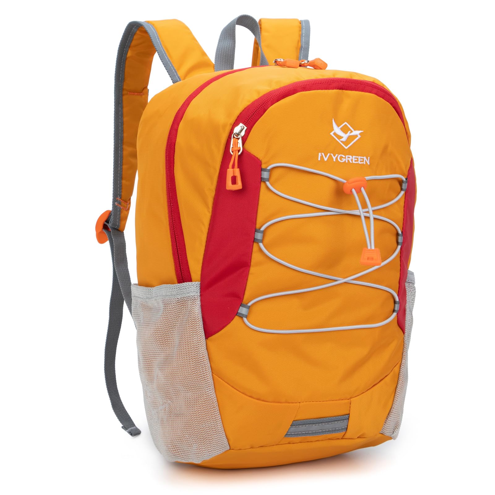 Best Kids Hiking Backpack for Boys & Girls - Lightweight Small Daypack for Camping, Travel & Outdoor Adventures - Durable Orange Backpack for Toddlers (Perfect for School, Day Trips & Nature Explorations)