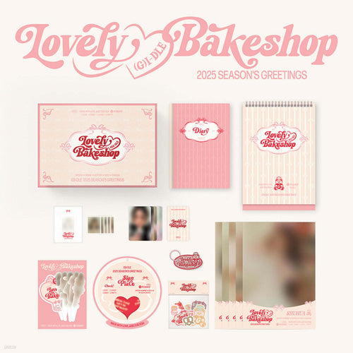 (G)I-DLE 2025 Season's Greetings K-POP Merchandise Set - Official Album, Photobook & Exclusive Items | Perfect for K-POP Fans, Collectors and Gift Giving