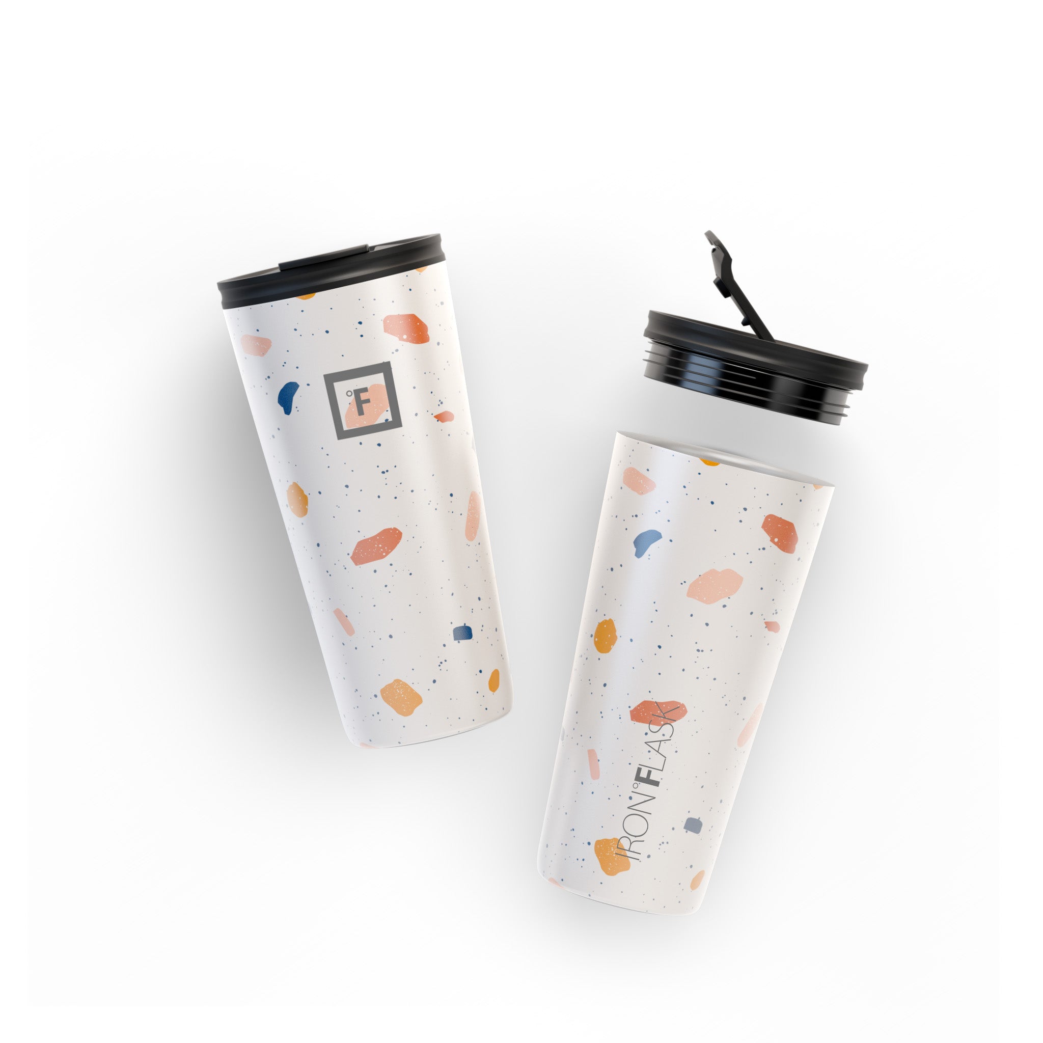 20 Oz Classic Tumbler 2.0 - Insulated Stainless Steel Travel Mug with Lid & Straw - Perfect for Coffee, Tea & Cold Drinks at Home, Office or Gym