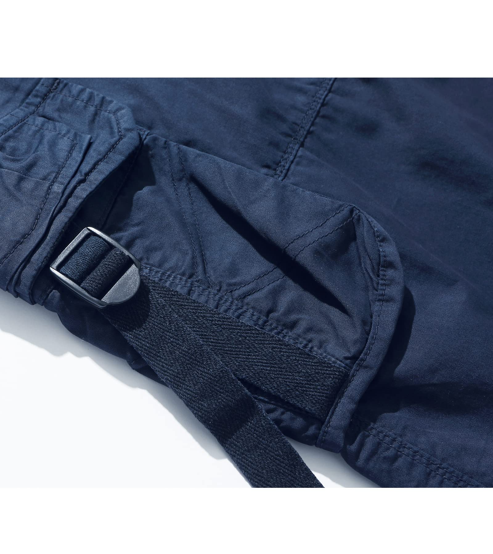 Men's 3/4 Length Cargo Shorts - Below The Knee Casual & Utility Shorts for Outdoor Activities, Hiking, and Summer Wear