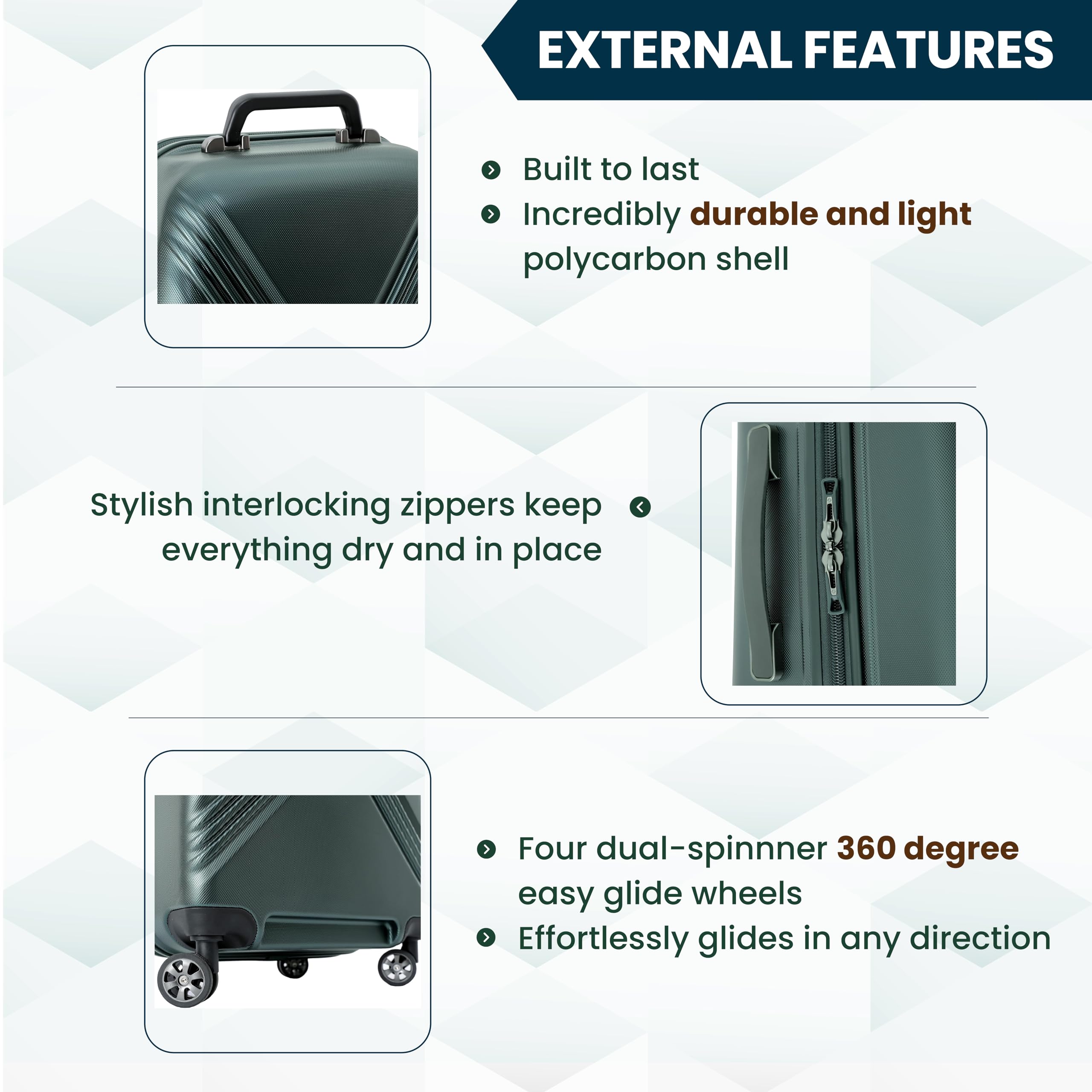 Samsonite Fairway Polycarbonate Hard Golf Travel Cover - Durable Airline-Approved Golf Bag Luggage for Safe Transport | Perfect for Air Travel & Golf Tournaments