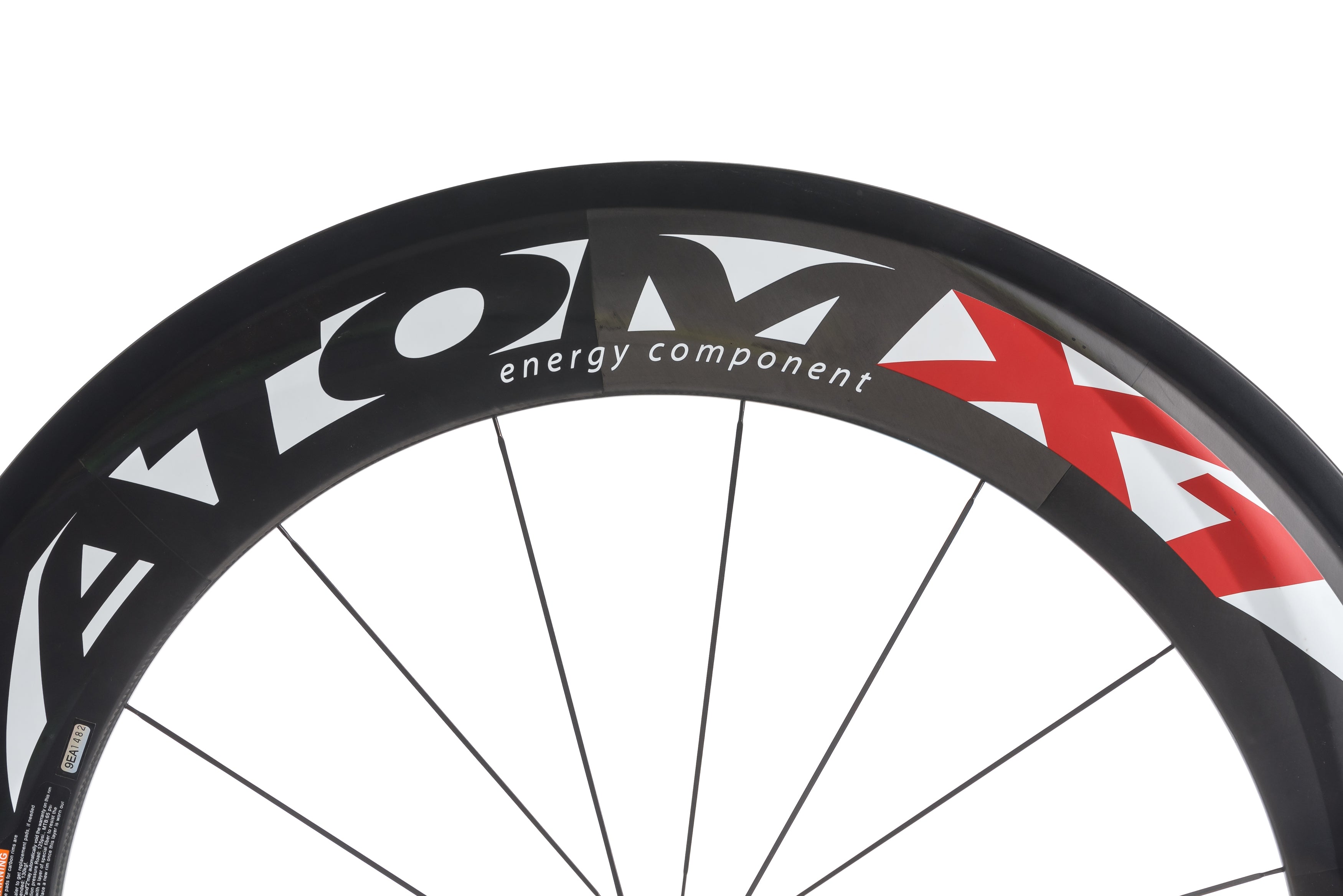 Atom X1 85 Carbon Tubular 700c Wheelset - Lightweight Aero Road Bike Wheels for Racing & Performance Cycling | Perfect for Triathlon, Time Trials & Competitive Road Riding