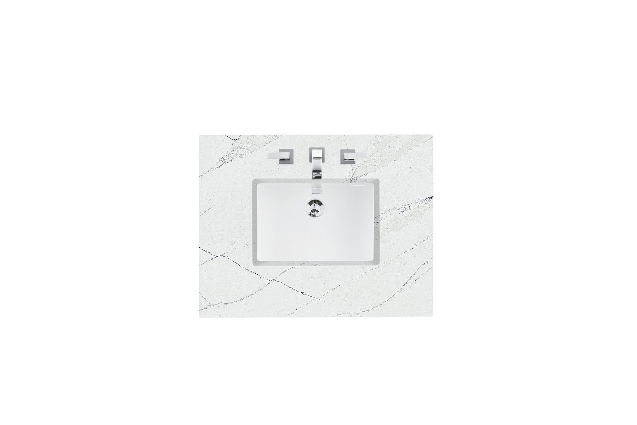 30-Piece Single Top, 3CM Ethereal Noctis Quartz Countertop with Sink - Perfect for Kitchen & Bathroom Renovations, Modern Home Decor