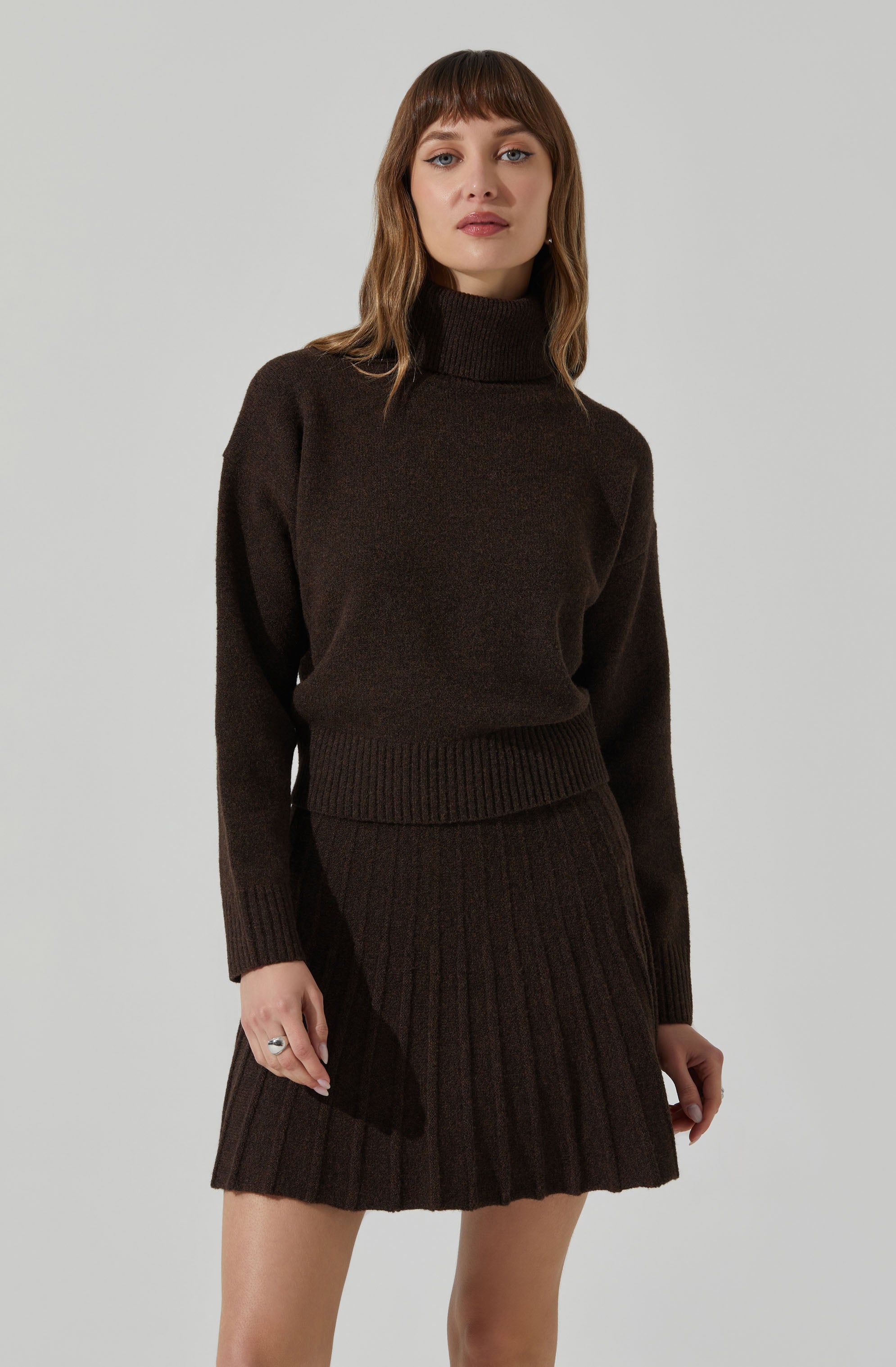 Marceline Women's Turtleneck Sweater - Soft Knit Winter Pullover for Casual Wear & Office Outfits | Cozy Cold Weather Fashion Essential