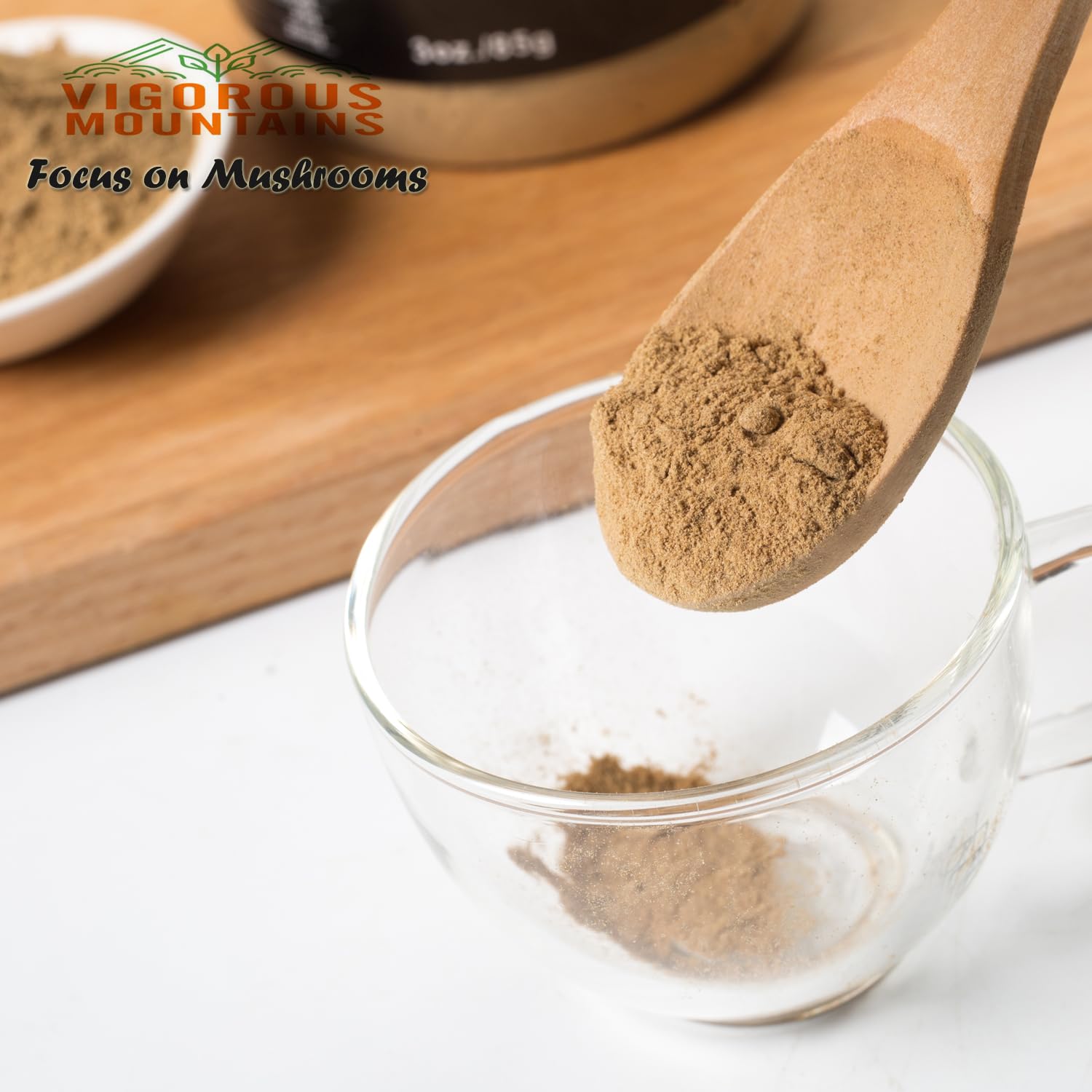 Premium Dried Assorted Mushrooms Granules & Porcini Mushroom Powder - Gourmet Cooking Ingredient for Soups, Risottos, Pasta & Vegan Recipes