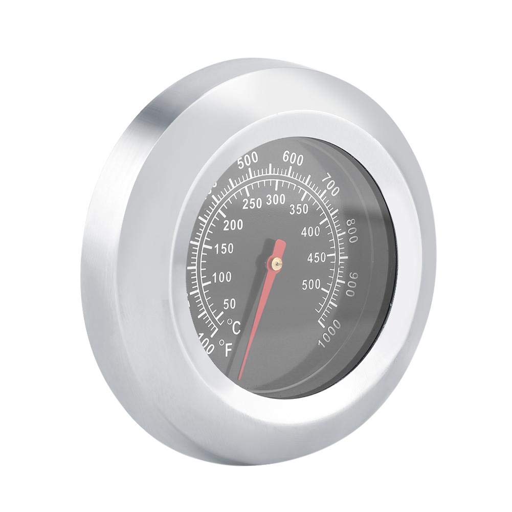 **Ymiko Stainless Steel Meat Thermometer - Dial Food Thermometer for Grilling, Smoking, BBQ, Oven & Kitchen Cooking - Perfect for Steak, Turkey, and Baking**