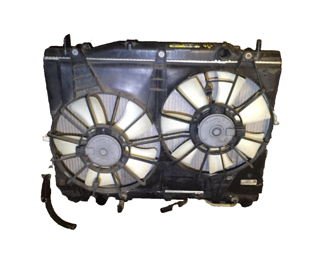 2005-2007 Cadillac CTS 2.8L Radiator Shroud with Cooling Fan & Condenser - OEM Replacement Part for Engine Cooling System Maintenance