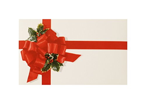 Scott's Cakes Milk Chocolate Peanut Butter Truffle Bon-Bons - 8 oz Holiday Gift Box with Ribbon & Holly - Perfect for Christmas Gifts, Party Favors & Sweet Treats
