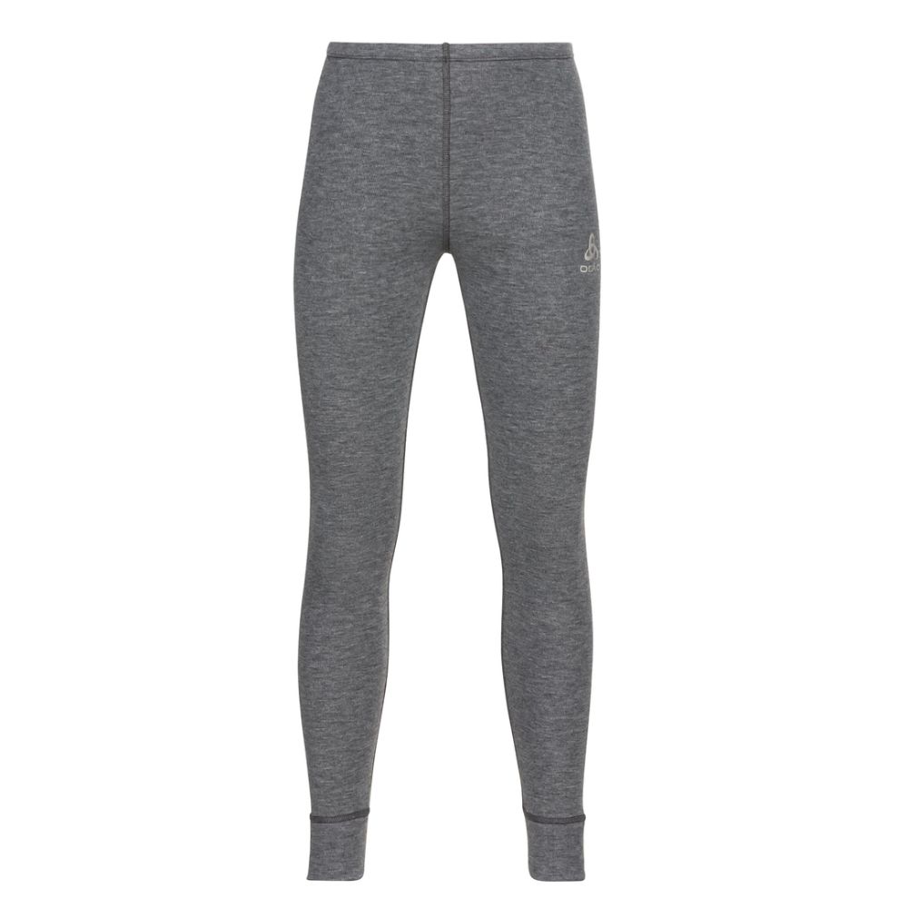 Odlo Kids Base Layer Set - Active Warm Thermal Underwear for Boys & Girls - Steel Grey / Festival Fuchsia - Perfect for Winter Sports, Skiing, and Outdoor Activities