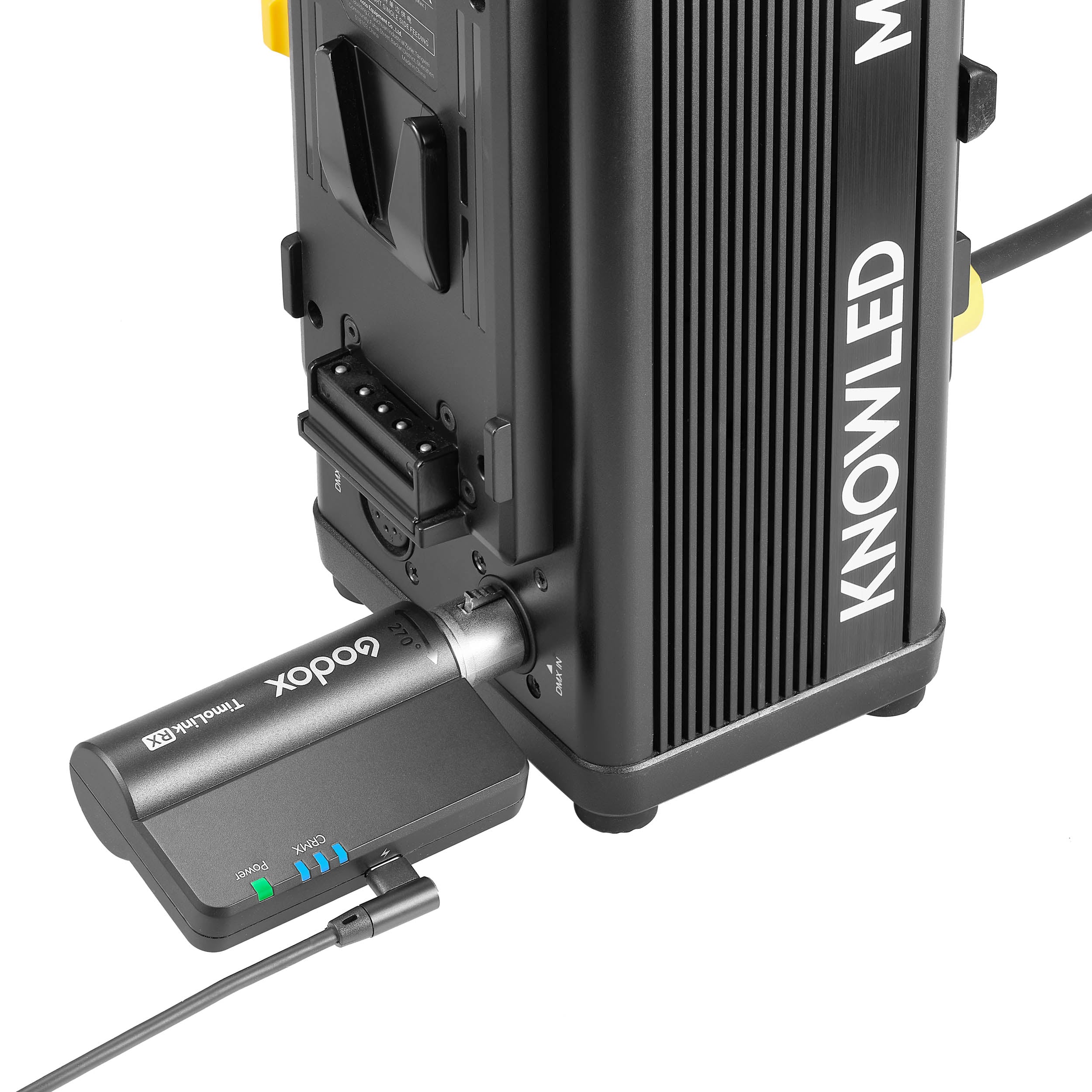 TimoLink RX Wireless DMX Transmitter and Receiver Kit - Professional Lighting Control System for Stage Shows, DJ Events & Theater Productions