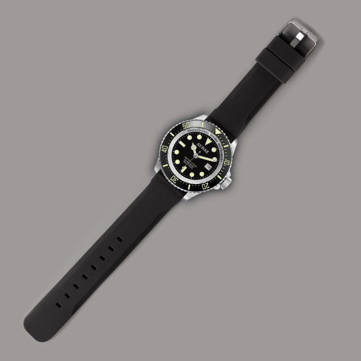 Audaz Abyss Diver ADZ 3010 01 Professional Dive Watch - Waterproof Luxury Wristwatch for Scuba Diving, Snorkeling & Outdoor Adventures